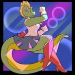 bottomwear clothed clothing female horn long_tail skirt solo tail tail_under_skirt potoobrigham mythology sailor_moon_(series) sasha_(digitalpelican) dragon mythological_creature mythological_scalie scalie alpha_channel hi_res