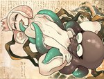 2023 animal_humanoid bestiality blattarieva breast_play breasts cephalopod cephalopod_humanoid cunnilingus duo female female/female feral hi_res humanoid humanoid_on_feral inkling inspired_by_formal_art japanese_text marina_(splatoon) marine marine_humanoid mollusk mollusk_humanoid nintendo nude octarian octoling off_the_hook_(splatoon) oral pearl_(splatoon) redraw sex small_breasts splatoon tentacles text the_dream_of_the_fisherman's_wife vaginal