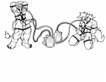 bdsm canine cum cum_circulation feline lion male milking_machine penis penis_milking plain_background unknown_artist white_background wolf
Rating: Explicit
Score: 5
User: were
Date: February 05, 2011
