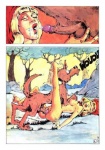 1978 20th_century ancient_art animal_genitalia balls bestiality big_bad_wolf biped bodily_fluids border breasts canid canine canis comic cum cum_on_face cumshot duo ejaculation erection eyes_closed fairy_tales female female_on_feral female_penetrated feral feral_penetrating feral_penetrating_human genital_fluids genitals gerard_manvussa hair howl human human_on_feral human_penetrated interspecies little_red_riding_hood little_red_riding_hood_(copyright) male male/female male_on_human male_penetrating male_penetrating_female mammal nipples nude oral orgasm penetration penile penile_penetration penis penis_in_pussy plant pussy sex sheath smile traditional_media_(artwork) tree vaginal vaginal_penetration white_border wolf