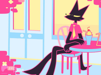 2_toes 3_fingers 4_fingers abdominal_bulge accessory anthro anthro_pred anthro_prey antlers arms_on_table belly belly_slap beverage big_belly blush blush_lines body_outline bottomless bubble burping bystander cafe casual_vore chair cheek_tuft cherry clenched_teeth clothed clothing collared_shirt container crossed_arms crossed_legs cup dialogue digestion digestion_noises dot_pupils drinking drinking_straw duo_focus embarrassed facial_tuft featureless_legs feet fingers food food_in_stomach fruit furniture giggle grin group hand_on_own_belly hiding holding_belly holding_newspaper holding_object horn in_mouth inside_stomach internal larger_anthro looking_away male male/male male_anthro male_pred male_prey milkshake narrowed_eyes neck_bulge necktie newspaper no_irises nose_blush oral_vore outside patreon_logo pink_clothing pink_shirt pink_topwear plant pointy_ears prick_ears public public_exposure public_vore reading_newspaper rumbling_stomach sharp_teeth shirt sitting size_difference slap smaller_anthro smile smothering smug speech_bubble stare struggling struggling_prey stuffing stylized_text surprised swallowing table tail tail_motion tailwag teeth text title toes toothy_grin topwear tuft vertical_bar_eyes vocalization vore yellow_necktie kezmit zeropaint patreon background_character marsh_(zeropaint) ambiguous_species armadillo deer lagomorph leporid mammal moose new_world_deer rabbit xenarthran 2026 2d_animation animated artist_name colored_line_art digital_media_(artwork) english_text long_playtime loop restricted_palette sound unknown_language video voice_acted male_(lore)