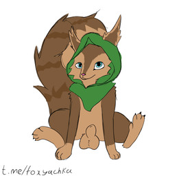 animal_genitalia anthro balls blue_eyes crossgender fully_sheathed genitals male paws sheath simple_background sitting solo white_background dota valve valve_corporation hoodwink_(dota) mammal rodent sciurid squirell tree_squirrel absurd_res hi_res