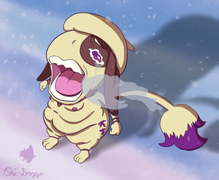 anthro bodily_fluids body_tattoo crying heart_symbol humor looking_up male nipples overweight overweight_male shadow simple_background snot snow solo tears winter conditional_dnp ori-doggo crying_chopper nintendo one_piece pokemon the_one_piece_is_real ori_(ori-doggo) generation_2_pokemon pokemon_(species) smeargle hi_res meme