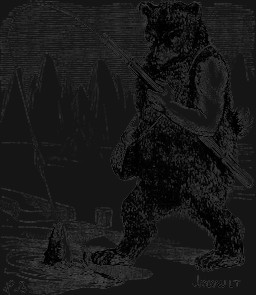 anthro bag claws duo featureless_crotch feral fishing fur ice looking_at_another nude one_arm outside satchel scales simple_background solo_focus transparent_background water louis_le_breton dictionnaire_infernal torngarsuk aquatic bear fish mammal 1863 19th_century alpha_channel ancient_art black_and_white hi_res monochrome signature