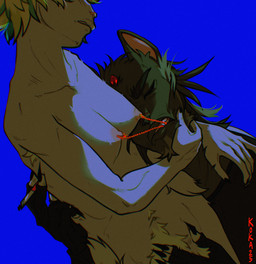 5_fingers anthro areola armpit_hair black_claws black_clothing black_gloves black_handwear black_topwear body_hair breasts chain cigarette claws clothed clothing duo eyes_closed female finger_claws fingerless_gloves fingers fur gem gloves hair handwear happy_trail holding_another jewelry multicolored_hair nipple_chain nipple_piercing nipples nude piercing pink_areola pink_inner_ear pink_nipples pubes red_gem simple_background teeth topwear white_body white_fur coca kinktober_2025 coca_meza requiem_etsu domestic_cat felid feline felis mammal 2025 colored digital_drawing_(artwork) digital_media_(artwork) hi_res shaded signature