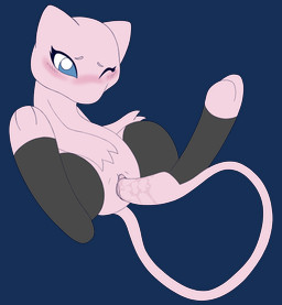 3_fingers 3_toes autopenetration blue_eyes blush bodily_fluids clitoris clothing feet female feral fingers fur genital_fluids genitals legwear masturbation nude paws penetration pink_body pink_fur presenting presenting_vulva simple_background solo spread_legs spreading stockings tail tail_fetish tail_in_own_pussy tail_in_vagina tail_insertion tail_masturbation tail_play toes transparent_background vaginal vaginal_fluids vaginal_masturbation vaginal_penetration vulva musaparadise nintendo pokemon generation_1_pokemon legendary_pokemon mew_(pokemon) pokemon_(species) absurd_res alpha_channel hi_res