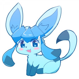 :3 ambiguous_gender big_ears blue_body blue_eyes blue_fur blush cheek_tuft curled_tail eye_reflection eyebrows facial_tuft feral fur fur_markings glistening glistening_eyes happy head_tuft ice inner_ear_fluff kemono markings neck_tuft quadruped raised_tail reflection simple_background sitting smile snaggle_tooth solo tail tuft white_background sodanalan1998 nintendo pokemon eeveelution generation_4_pokemon glaceon pokemon_(species) 1:1 2024 digital_drawing_(artwork) digital_media_(artwork) hi_res