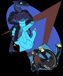 ambiguous_gender ambiguous_prey anthro balls cock_vore duo genitals humanoid_genitalia humanoid_penis internal machine male male/male penile penis struggling struggling_prey vore chaoshetra protogen synth_(vader-san) absurd_res alpha_channel hi_res