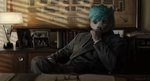 anthro book chair clothing desk eyewear furniture glasses hair jacket lamp leather leather_clothing leather_jacket leather_topwear male picture_frame solo table topwear geewolf hail_caesar! mammal procyonid raccoon 2023 digital_drawing_(artwork) digital_media_(artwork) hi_res