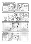 2020 4koma 5_fingers angry aniapt_(manga) anthro bear beverage black_nose boba_bearstein bodily_fluids cheek_spots closed_smile clothed clothing coffee coffee_cup coffee_shop comic container cup detailed_background digital_media_(artwork) dotted_line dotted_line_text_box english_text fingers furniture greyscale happy heart_background heart_line heart_line_text_box heart_nose heart_pattern heart_symbol holding_object inner_monologue inside looking_away male mammal monochrome mouth_closed narration one_eye_closed open_mouth open_smile pattern_background screentone simple_background smile solo standing sweat table tail tail_motion tailwag tapirclip text text_box tongue tongue_out wink