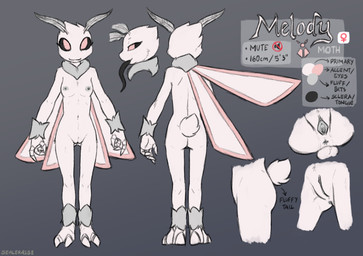 anthro anus areola black_tongue breasts butt feet female fingers front_view genitals nipples nude nude_anthro nude_female rear_view smile solo standing toes tongue tongue_out vulva wings sealer4258 melody_(sealer4258) arthropod insect lepidopteran moth 2025 digital_drawing_(artwork) digital_media_(artwork) hi_res model_sheet