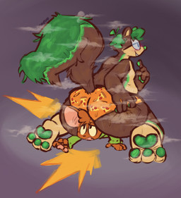 anthro belly big_butt blush bodily_fluids brown_body brown_fur bubble_butt butt butt_focus butt_slam clothing desperation duo eyewear food fur glasses green_body green_fur green_pawpads male male/male musk musky_body musky_butt oblivious orange_body orange_fur overweight overweight_anthro overweight_male pawpads paws pizza simple_background sitting sitting_on_another size_difference size_play skunk_tail sweat sweaty_butt toony underwear pipsy_mouse astro_skunk_(character) pipsy_mouse_(character) mammal mephitid mouse murid murine rat rodent skunk digital_drawing_(artwork) digital_media_(artwork) hi_res