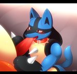 2d_animation ai_only_dream animated animated_png anthro belly blue_body blue_fur blush bodily_fluids body_part_in_mouth charizard collar duo erection eyes_closed fellatio fur generation_1_pokemon generation_4_pokemon genitals letterbox loop lucario male male/male male_penetrated male_penetrating male_penetrating_male motion_tweening nintendo open_mouth oral oral_only oral_penetration penetration penile penile_penetration penis penis_in_mouth pokemon pokemon_(species) saliva saliva_string sex short_playtime sweat tail teeth tongue tongue_out