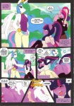 2012 absurd_res anthro anthrofied blush bodily_fluids breasts butt_slap close-up clothing comic crown cutie_mark dialogue english_text equid equine exclamation_point eyes_closed feathered_wings feathers female female/female friendship_is_magic fur group hair hasbro headgear hi_res hoof_beat horn leche mammal multicolored_hair my_little_pony mythological_creature mythological_equine mythology open_mouth pink_body pink_feathers princess princess_cadance_(mlp) princess_celestia_(mlp) purple_body purple_eyes purple_fur purple_hair question_mark royalty saliva slap spanking text tongue twilight_sparkle_(mlp) two_tone_hair unicorn white_body white_feathers winged_unicorn wings