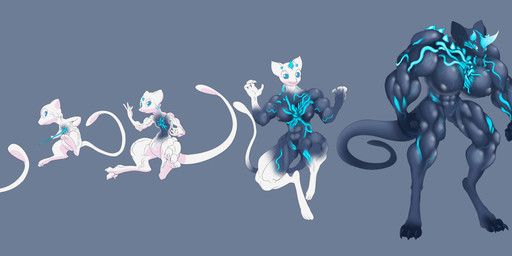 3_toes 4_fingers abs absorption_vore anthro barely_visible_genitalia barely_visible_vulva blue_eyes body_size_growth breast_growth breasts crystal crystal_horn feet female finger_expansion fingers five_frame_sequence floating genitals grey_background grey_body growth horn horn_growth long_tail multi_frame_sequence muscle_growth muscular muscular_anthro muscular_female nipples phazon pink_body pseudo_horn simple_background size_transformation solo standing tail toes transformation transformation_sequence vein vore vulva xylem metroid nintendo pokemon generation_1_pokemon legendary_pokemon mew_(pokemon) pokemon_(species) 2016 absurd_res english_description hi_res