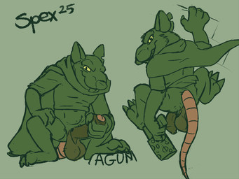 anthro balls barefoot bottomless butt cape claws climbing_wall clothed clothing crouching feet foreskin genitals male penis rat_tail saggy_balls smile solo tail yellow_eyes spectral-bat resourceful_rat mammal murid murine rat rodent hi_res sketch