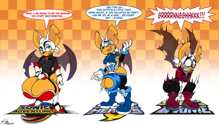 alternate_costume anthro ball_bra ball_cleavage ball_crush ball_squeeze balls big_balls boots bulge clothed clothing clothing_swap cock_and_ball_torture costume crossgender femboy footwear ftm_crossgender genital_torture genitals gloves hair handwear huge_balls humor hyper hyper_balls hyper_genitalia male pain ponytail shoes simple_background skimpy solo speech_bubble tears_of_pain text tight_clothing wide_hips wings xanderdwulfe netflix sega sonic_adventure sonic_prime sonic_the_hedgehog_(series) fan_character romeo_the_bat rouge_the_bat bat mammal