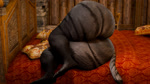 anthro anthro_on_anthro anthro_penetrated anthro_penetrating anthro_penetrating_anthro ball_slap balls balls_deep bed big_butt bouncing_balls butt curvy_figure duo fast_sex feet female female_penetrated from_front_position fur furniture genitals grey_body grey_fur huge_butt indoor_nudity indoor_sex inside larger_anthro larger_female larger_penetrated lying male male/female male_penetrating male_penetrating_female mature_anthro mature_female nude on_back on_bed overweight overweight_anthro overweight_female penetration penile penile_penetration presenting presenting_pussy purring pussy rear_view sex size_difference slap smaller_anthro smaller_male spread_legs spreading table_lotus_position thick_thighs thrusting vaginal vaginal_penetration voluptuous wide_hips zenith741 microsoft the_elder_scrolls argonian felid khajiit mammal scalie 16:9 2023 3d_(artwork) 3d_animation animated digital_media_(artwork) short_playtime sound webm widescreen