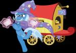 cape card carriage clothing cutie_mark dancing horn knife magic magician_hat parody purple_eyes solo wheel t-3000 arrested_development friendship_is_magic hasbro my_little_pony mythology gob_bluth trixie_(mlp) equid equine horse mammal mythological_creature mythological_equine unicorn 2014 absurd_res alpha_channel crossover hi_res