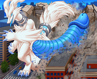 anthro balls big_balls big_penis building building_destruction city city_background city_crushing city_destruction destroyed_building destruction genitals huge_balls huge_penis hyper hyper_balls hyper_genitalia hyper_penis macro macro_focus macro_male male penis solo furrypur nintendo pokemon generation_5_pokemon legendary_pokemon pokemon_(species) reshiram absurd_res hi_res