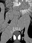 big_breasts breasts claws emphasis_lines fangs female genitals lizard_tail nipples nude open_mouth pussy sharp_teeth spread_legs spreading tail teeth tongue joykill third-party_edit marvel spider-man_(series) spider-man_the_animated_series gila lizard reptile reptile_girl scalie censor_removal_edit hi_res