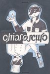 ambigram anthro badge chef chef_hat chef_uniform clothing duo hat headgear headwear magic male pebble spatula text tools cerulean_dragon chiaroscuro_(character) herpestid mammal mongoose 2019