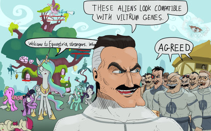 anthro balding canine_teeth cross-eyed dialogue double_chin elderly elderly_male equestria facial_hair female feral greying_hair group humor male muscular muscular_male mustache scared shitpost shocked speech_bubble text viltrumite_uniform what ciborgen deadlock_(game) friendship_is_magic hasbro image_comics invincible_(image_comics) my_little_pony sega sonic_the_hedgehog_(series) team_fortress_2 valve white_devils_"agreed" adolf_hitler conquest_(invincible) dr._eggman jacob_lash kregg_(invincible) lyra_heartstrings_(mlp) nolan_grayson princess_celestia_(mlp) randee_(invincible) rarity_(mlp) saxton_hale thragg_(invincible) twilight_sparkle_(mlp) vidor_(invincible) equid equine horse human mammal pony viltrumite 2026 absurd_res crossover english_text hatching_(art) hi_res meme shaded