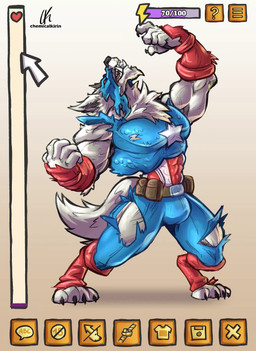 anthro becoming_erect bodily_fluids clicking cum cum_drip digitigrade dripping ejaculation erection flaccid genital_fluids genitals humanoid_genitalia humanoid_penis male mask mask_only muscular nude orgasm paws penis penis_poking_out solo superhero superhero_costume chemicalkirin marvel marvel_rivals mythology captain_america capwolf canid canine canis mammal mythological_canine mythological_creature werecanid werecanine werecreature werewolf wolf 2025 2d_animation animated hi_res long_playtime motion_tweening sound video