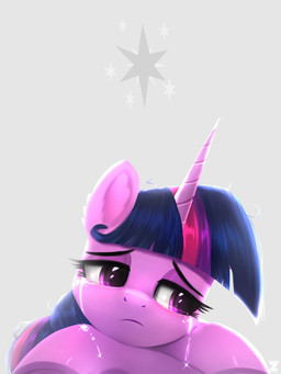 bodily_fluids crying female feral frown horn inner_ear_fluff looking_down sad simple_background solo tears tuft darksly-z friendship_is_magic hasbro my_little_pony mythology twilight_sparkle_(mlp) equid equine mammal mythological_creature mythological_equine unicorn absurd_res hi_res