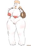 anthro big_breasts breasts female female_anthro flashing flashing_breasts genitals huge_breasts presenting presenting_breasts pussy solo winter_clothing winter_coat catjam_(artist) undertale_(series) toriel boss_monster_(undertale) bovid caprine mammal hi_res sketch