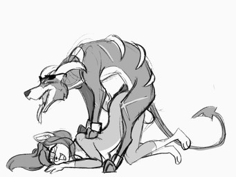 ahegao animated_gif anthro anthro_on_feral anthro_penetrated ass_up balls bestiality duo female female_anthro female_on_feral female_penetrated feral feral_on_top feral_penetrating feral_penetrating_anthro forced from_behind_position genitals interspecies kneading looking_pleasured male male/female male_feral male_penetrating male_penetrating_female penetration pokephilia pushing_down sex side_view tongue vaginal vaginal_penetration quadropes nintendo pokemon snowstar_(cabbit) canid canine domestic_cat felid feline felis generation_2_pokemon houndoom hybrid lagomorph leporid mammal pokemon_(species) rabbit 4:3 animated greyscale monochrome short_playtime