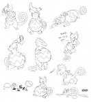 ambiguous_gender belly big_belly egg egg_from_ass feet_first feral group head_first oral_vore oviposition partially_inside simple_background vore white_background longlevy nintendo pokemon deino generation_2_pokemon generation_3_pokemon generation_5_pokemon kecleon legendary_pokemon lugia mightyena pokemon_(species) scrafty 2014 black_and_white monochrome