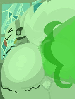 anthro balls blep butt butt_focus fart fart_cloud fart_fetish farting_at_viewer fur genitals green_fart_cloud machine male shaking shattered_glass solo tongue tongue_out trembling white_body white_fur seacero arctic_fox canid canine fox hybrid mammal protogen true_fox hi_res