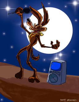 3_toes 4_fingers abstract_background anthro arm_tuft athletic athletic_anthro athletic_male belly biped boombox brown_body brown_fur calf_tuft casual_nudity cliff curling_tail elbow_tuft electronics eyebrows eyes_closed feet fingers forearm_tuft forearms fur head_tuft holding_microphone holding_object humanoid_hands humanoid_heel karaoke kerchief kerchief_only knee_tuft leg_tuft male microphone moon mostly_nude multicolored_body multicolored_fur neckerchief neckerchief_only neckwear night nude open_mouth outside painted_background paws plantigrade raised_heel ribs rock_(genre) rocking_out shoulder_tuft singing sketchy skinny sky solo standing standing_on_toes star starry_sky tail tan_belly tan_body tan_eyebrows tan_fur teeth_showing text tiptoes toes tuft two_tone_body two_tone_fur yellow_kerchief yellow_neckerchief stevethedragon looney_tunes warner_brothers wile_e._coyote canid canine canis coyote mammal 2010 artist_name colored dated digital_drawing_(artwork) digital_media_(artwork) krita_(artwork) sketch