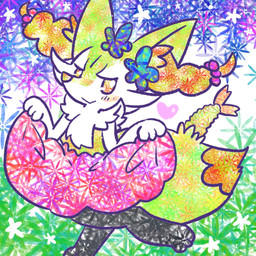 accessory ambiguous_anthro ambiguous_gender anthro biped bloomers blush blush_stickers bottomwear clothed clothing clothing_lift digitigrade dipstick_tail flower flower_in_hair food hair hair_accessory hair_tie heart_symbol looking_at_viewer markings object_in_tail on_one_leg plant shrimp_(food) side_view snout solo standing tail tail_markings annyui0611 nintendo pokemon braixen canid generation_6_pokemon mammal pokemon_(species) 1:1 2023 digital_drawing_(artwork) digital_media_(artwork) full-length_portrait hi_res japanese_description portrait translated_description