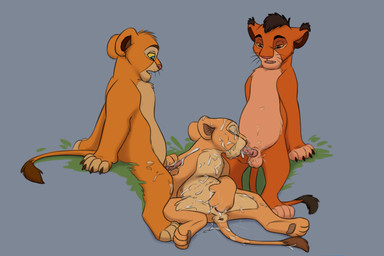 anatomically_correct anatomically_correct_genitalia anatomically_correct_penis animal_genitalia animal_penis anus balls bodily_fluids bukkake claws countershade_fur countershade_torso countershading cum cum_everywhere cum_in_vagina cum_inside cum_on_body cum_on_face cumshot dark_tuft ear_tuft ejaculation erection eyebrows feline_genitalia feline_penis fellatio female feral feral_on_feral fingering fingering_self fur genital_fluids genitals group group_sex handjob intraspecies looking_down male male/female masturbation messy on_model oral paws penile penis quadruped sex tail tail_anus tail_tuft threesome trio tuft vaginal vaginal_fingering vaginal_masturbation vulva whiskers young young_female young_feral young_male young_on_young the_giant_hamster third-party_edit disney the_lion_king malka_(the_lion_king) nala_(the_lion_king) tojo_(the_lion_king) felid lion mammal pantherine 2024 absurd_res hi_res