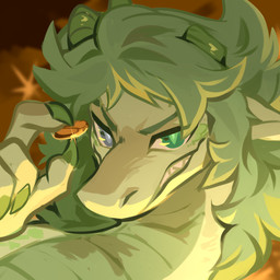 anthro bared_teeth blurred_background coin female female_anthro green_body green_eyes green_horn grey_eyes grey_hair hair heterochromia holding_coin holding_object horn long_neck looking_at_viewer pupils slit_pupils solo teeth corzh77 mythology dragon mythological_creature mythological_scalie scalie 1:1 absurd_res hi_res