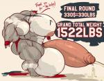 anthro balls big_balls big_muscles big_penis bodily_fluids cum cumshot ejaculation english_text equid equine erection foreskin genital_fluids genitals hi_res horse huge_balls huge_muscles huge_penis hyper hyper_balls hyper_genitalia hyper_muscles hyper_penis male mammal muscular muscular_anthro muscular_male orgasm penis solo text whatinsomnia