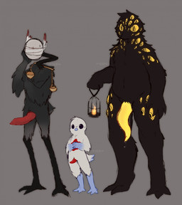 animal_genitalia animal_penis anthro beak black_body black_feathers blindfold blue_body blue_feathers canine_genitalia canine_penis feathers fire fluffy genitals knot lamp lantern long_legs long_neck male multi_eye nude penis red_penis simple_background size_difference tapering_penis yellow_eyes yellow_penis klyopa lobotomy_corporation project_moon big_bird_(lobotomy_corporation) bird_of_judgement punishing_bird abnormality_(project_moon) avian bird hi_res