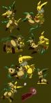 ! balls blush brown_eyes brown_fur cowgirl_position cum cum_in_pussy cum_in_uterus cum_inside cum_on_face duo eeveelution eyes_closed female female_on_top feral feral_on_feral from_behind fur green_background internal jolteon knot leaf leafeon lying male missionary_position multiple_positions nintendo on_back on_side on_top open_mouth oral oral_sex paws penetration penis plain_background pokémon pussy red_penis sex spread_legs spreading straight vaginal vaginal_penetration video_games wahitouppe yellow_fur
Rating: Explicit
Score: 12
User: Gilda_The_Gryphon
Date: January 26, 2014