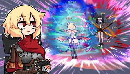 armor aura big_ears black_bottomwear black_clothing black_footwear black_hair black_shoes black_shorts blonde_hair boots bottomwear breasts brown_clothing brown_jacket brown_topwear butt_wings clothing controller damage_numbers female footwear group hair horn jacket knee_boots knee_highs legwear membrane_(anatomy) membranous_wings pointy_ears prick_ears red_eyes shirt shoes shorts spade_tail t-pose tail thigh_highs topwear trio unusual_wing_placement white_clothing white_shirt white_topwear wings centurii-chan_(artist) final_fantasy final_fantasy_xiv square_enix centurii-chan animal_humanoid cat_humanoid demon demon_humanoid felid felid_humanoid feline feline_humanoid human humanoid mammal mammal_humanoid 7:4 hi_res