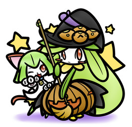 animal_ears bell blush broom cat_ears cat_tail collar concave_(artist) cosplay feline female flower green_hair hair halloween hat holidays jack_o'_lantern lilligant looking_at_viewer magic_user mammal nintendo one_eye_closed open_mouth plain_background plant pokémon pumpkin red_eyes video_games wink witch witch_hat
Rating: Safe
Score: 2
User: DeltaFlame
Date: October 18, 2014 animal_ears bell blush broom cat_ears cat_tail collar concave_(artist) cosplay feline female flower green_hair hair halloween hat holidays jack_o'_lantern lilligant looking_at_viewer magic_user mammal nintendo one_eye_closed open_mouth plain_background plant pokémon pumpkin red_eyes video_games wink witch witch_hat
Rating: Safe
Score: 2
User: DeltaFlame
Date: October 18, 2014