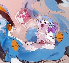 bodily_fluids cum cum_while_penetrated ejaculating_while_penetrating ejaculation genital_fluids impregnation impregnation_attempt impregnation_kink on_top_of_penis penetration sex zanthu nintendo pokemon skipper_(m4gg0t) eeveelution generation_1_pokemon generation_3_pokemon generation_4_pokemon hybrid_pokemon land_forme_shaymin legendary_pokemon pokemon_(species) shaymin swampert vaporeon hi_res