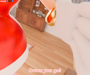 anthro clothed clothing dialogue duo extreme_size_difference female living_room male male/female micro size_difference text coceyx sega sonic_the_hedgehog_(series) amy_rose sonic_the_hedgehog eulipotyphlan hedgehog mammal 3d_(artwork) 6:5 absurd_res digital_media_(artwork) english_text hi_res