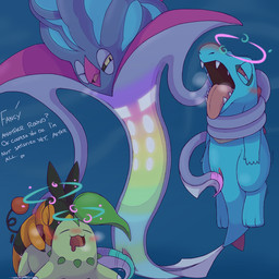 abstract_background ambiguous_penetration beak biped bisexual black_sclera blue_body blush blush_lines bodily_fluids breath clitoris cum cum_drip cum_on_ground cum_on_leg cum_on_self dialogue dripping ejaculation eye_roll eyes_closed female female/female female_penetrated feral feral_on_feral feral_penetrated feral_penetrating feral_penetrating_feral genital_fluids genitals glowing green_body group humanoid_genitalia humanoid_genitalia_on_feral humanoid_vulva humanoid_vulva_on_feral hypnosis interspecies larger_female leaf male male/female male_penetrating male_penetrating_female markings masturbation mind_control motion_lines multicolored_body narrowed_eyes nude obscured_penetration one_eye_closed open_mouth orange_body orgasm orgasm_face penetration plant pupils purple_body quadruped questionable_consent red_eyes red_spikes semi-anthro sex size_difference smaller_female smaller_male spikes spikes_(anatomy) tail teeth tentacle_sex tentacles text tongue tongue_out vaginal vaginal_fluid_drip vaginal_fluids vaginal_masturbation vulva yellow_eyes giratina_(artist) nintendo pokemon chikorita elemental_creature flora_fauna generation_2_pokemon generation_5_pokemon generation_9_pokemon mammal marine mega_evolution mega_malamar mollusk pokemon_(species) scalie suine tepig totodile 1:1 2025 digital_media_(artwork) english_text hi_res shaded