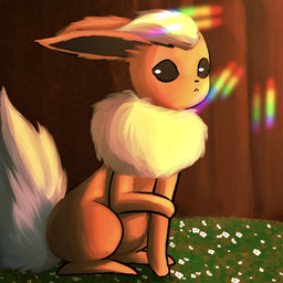 ambiguous_gender feral flower forest forest_background fur grass light looking_at_viewer nature nature_background plant simple_background smile solo sunrise sunset tail tree tuft white_body wispoftwilight nintendo pokemon eeveelution felid feline felis flareon generation_1_pokemon mammal pokemon_(species) 1:1 digital_media_(artwork) lighting shaded
