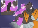 anthro butt butt_grab duo extreme_french_kiss french_kissing genitals hand_on_butt kissing male male/male penis unknown_artist mythology finn_the_drox canid canine dragon eastern_dragon fox hybrid mammal mythological_creature mythological_scalie scalie hi_res