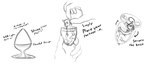 anthro buttplug extreme_size_difference lifting_partner male plug_(sex_toy) sex sex_toy size_difference solo toy toying_partner translucent transparent_sex_toy trapped using_another_as_object arkwulff canid canine mammal