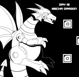 2_toes ambiguous_gender claws feet feral membrane_(anatomy) membranous_wings metallic_body pose quadruped side_view solo text toe_claws toes wings phunter15 capcom inktober inktober_2025 mega_man_(series) megaman_(classic) mythology mecha_dragon_(mega_man) dragon mythological_creature mythological_scalie scalie 2025 black_and_white character_name digital_drawing_(artwork) digital_media_(artwork) english_text high_contrast line_art monochrome portrait three-quarter_portrait