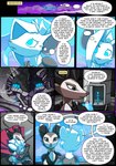 anthro armor clothing dialogue duo female inside machine mecha outside text kitfox-crimson in_our_shadow marble_(kitfox-crimson) tourmaline_(kitfox-crimson) american_opossum mammal marsupial murid murine rat rodent absurd_res comic english_text hi_res